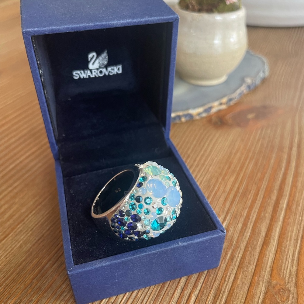 Swarovski Ring, Multi Colors.